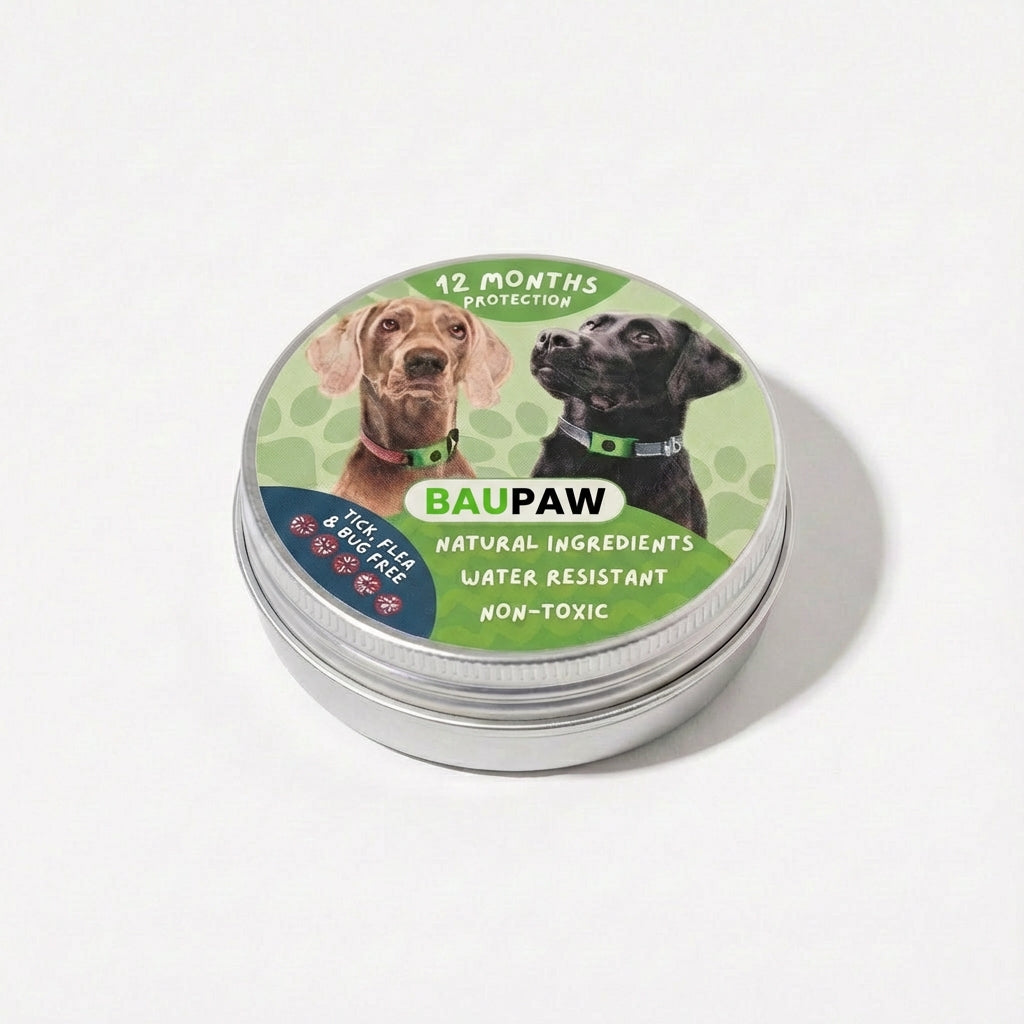 BauPaw™ Pendant – 12 Months of Natural Flea & Tick Protection for Dogs